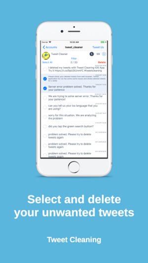 Tweet Cleaning - Delete Tweets(圖5)-速報App