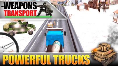 Army Truck Weapons Transporter screenshot 3