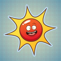 Sticker Me Red Sun