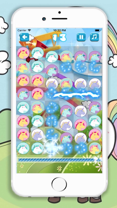 How to cancel & delete Cute Little Unicorn Match3 from iphone & ipad 2