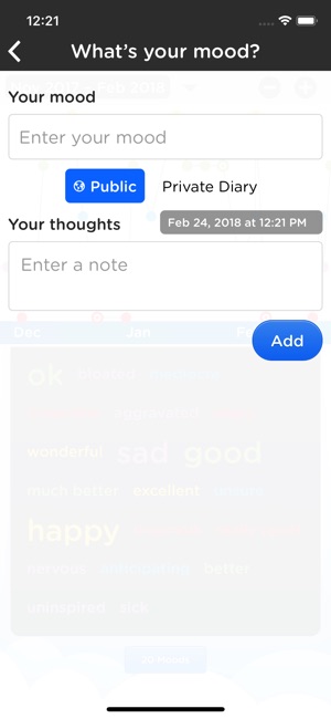 Moodtrack Social Diary(圖3)-速報App