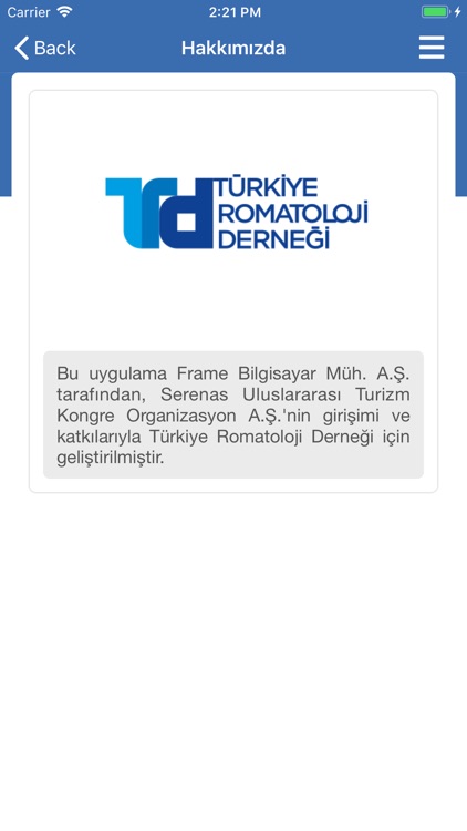 19. Ulusal Romatoloji Kongresi screenshot-3