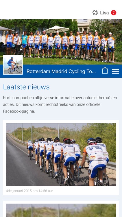 Rotterdam Madrid Cycling Tour