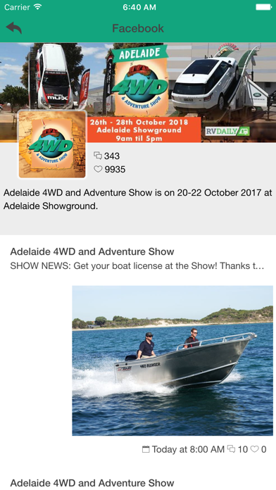 How to cancel & delete Adelaide 4WD Show from iphone & ipad 4