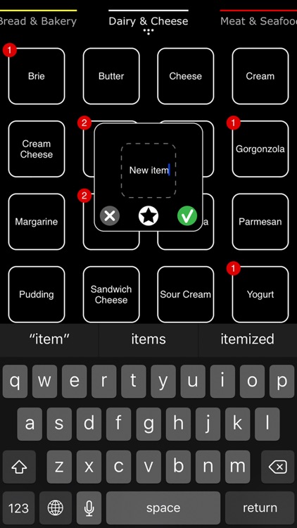 Quicky Lite Shopping List screenshot-3