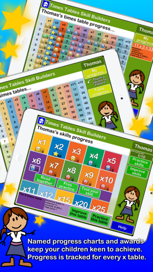 Times Tables Skill Builders(圖2)-速報App