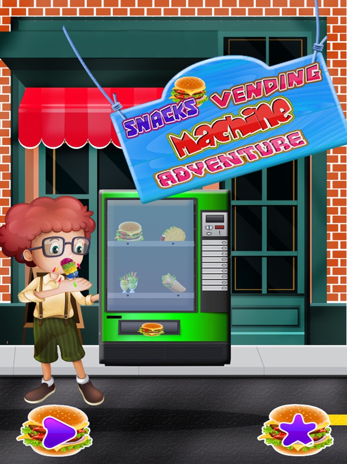 Snacks Vending Machine Adventure – Prize Game