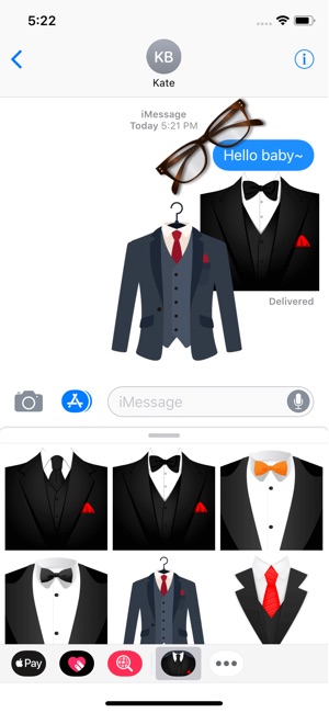 Elegant Gentleman Stickers(圖1)-速報App