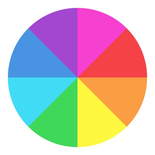 Segments rainbow series icon