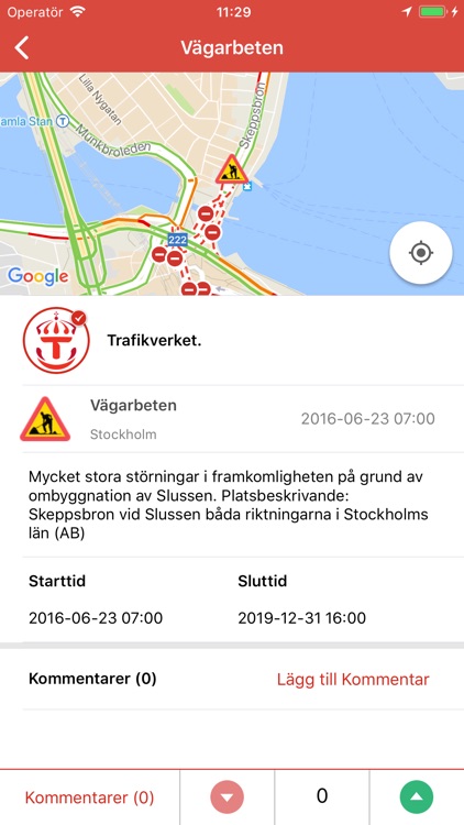 Live Trafik Sverige screenshot-3