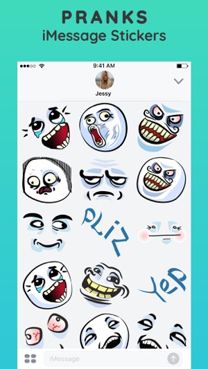 Meme Stickers for iMessage App(圖2)-速報App