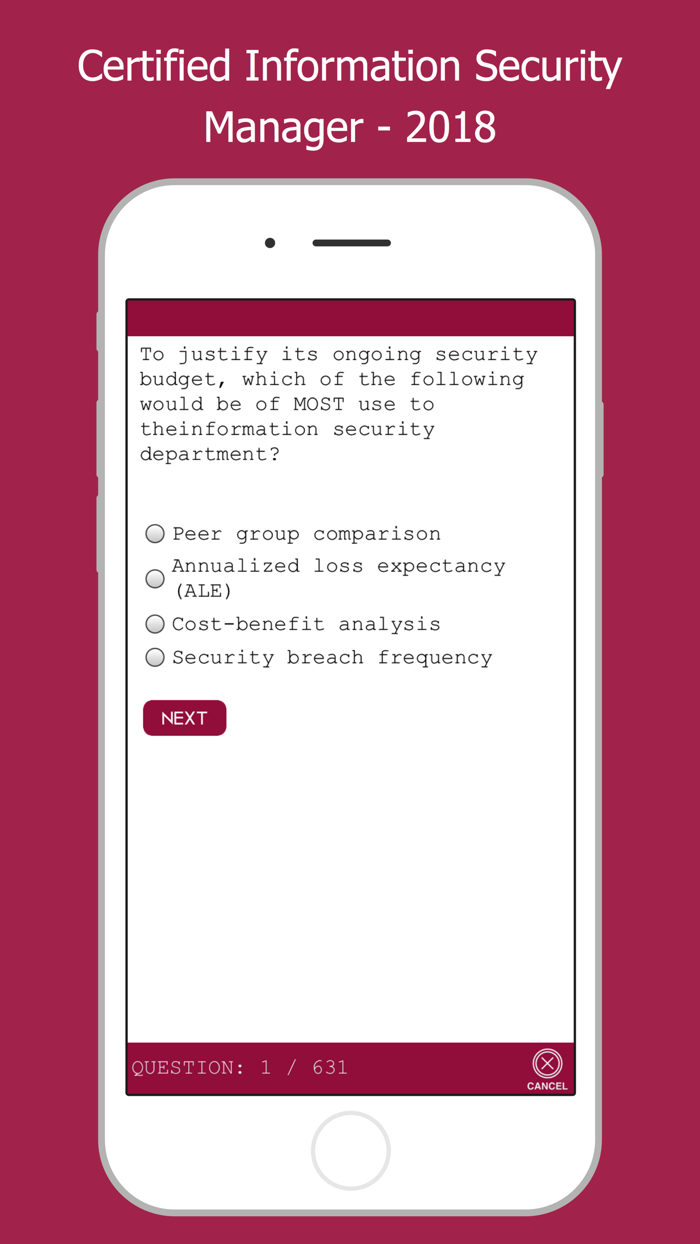 ISACA CISM 2018 Exam Prep