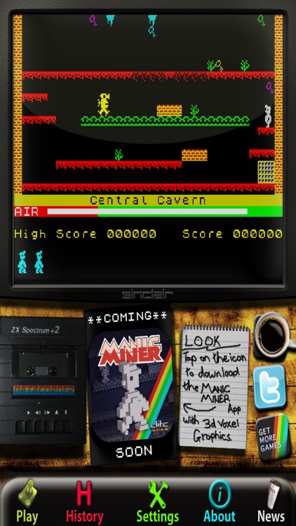 Manic Miner: ZX Spectrum HD