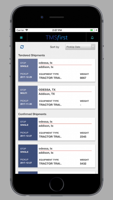 How to cancel & delete TMSfirst eDispatch from iphone & ipad 2