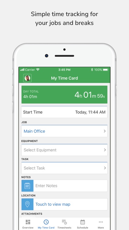 TSheets Time Tracker