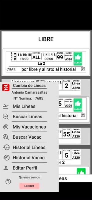 Cambio de Lineas(圖3)-速報App