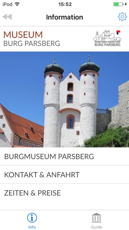 BURGMUSEUM PARSBERG AUDIOGUIDE