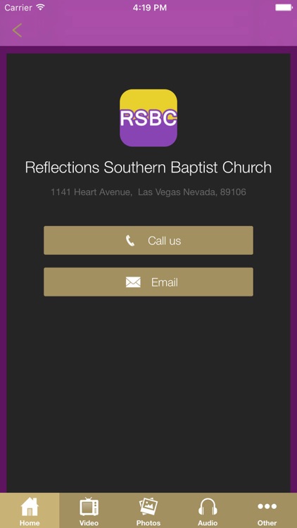 Reflections Southern Baptist
