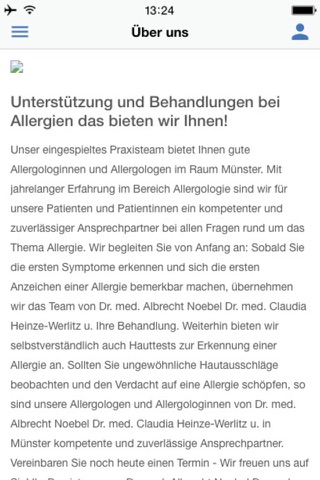 Praxis Heinze-Werlitz & Noebel screenshot 2