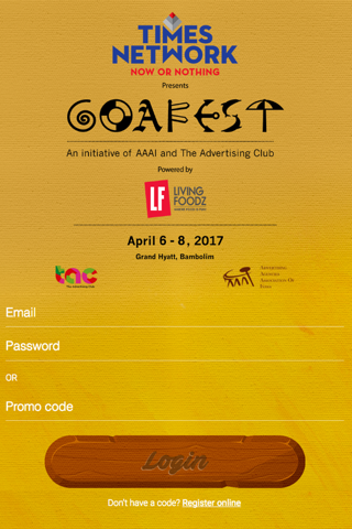 Goafest screenshot 2