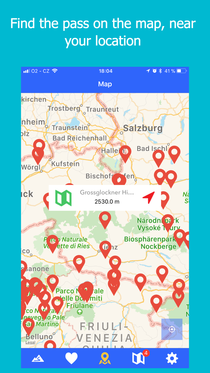 Alpine Passes Alpenpässe