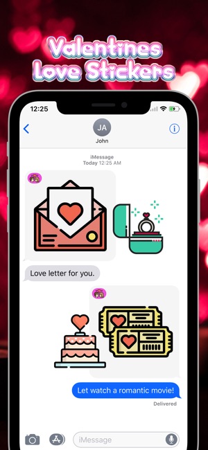 Valentines Love Emoji(圖1)-速報App