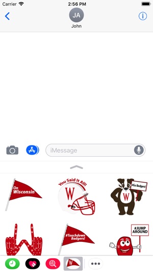 Wisconsin Sports Sticker Pack(圖4)-速報App