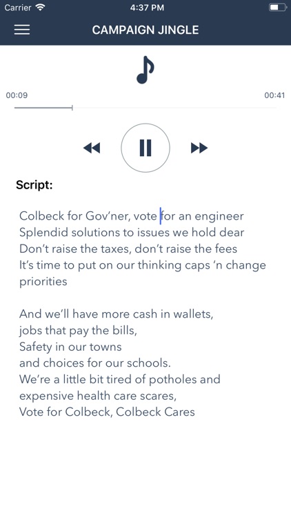 Colbeck for Governor!