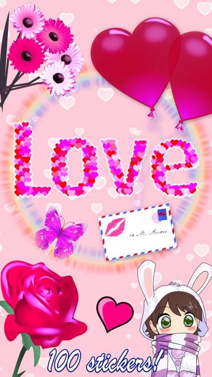Pink Love • Stickers