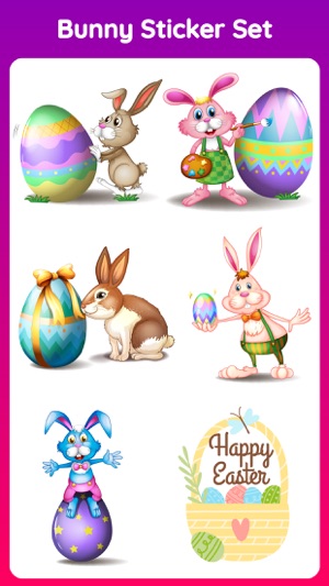 Animated Happy Easter Stickers(圖2)-速報App