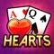 Challenge yourself in Hearts, the classic card game