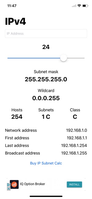 IP Subnet Calc