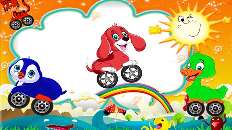 Animal Toy Car Racing Game