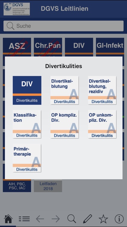 DGVS-Leitlinien