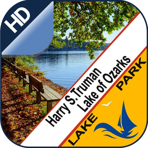 Truman Reservoir & Lake Ozarks gps offline charts icon