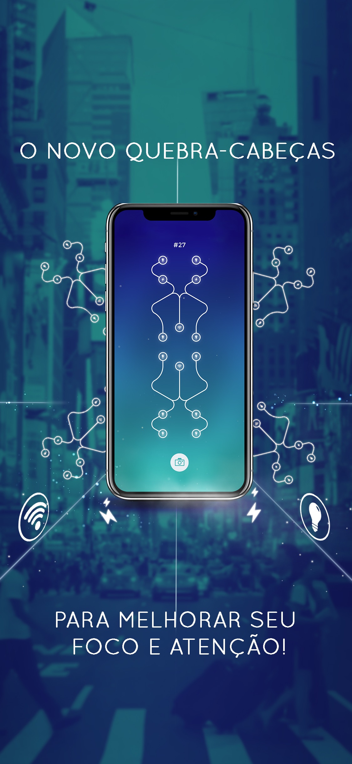 Screenshot do app Energia: Transmissão por Fio