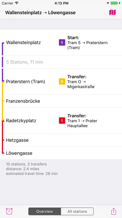 Vienna Rail Map Lite screenshot 4