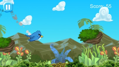 Blue Hungry Bird screenshot 2