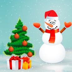 Activities of Christmas - Tree and Snowman