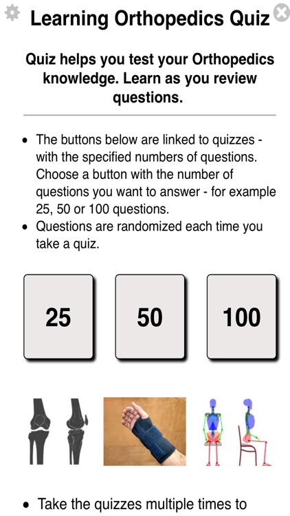 Learning Orthopedics Quiz