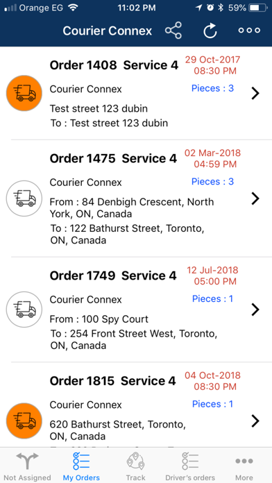 How to cancel & delete Courier Connex Mobile from iphone & ipad 2