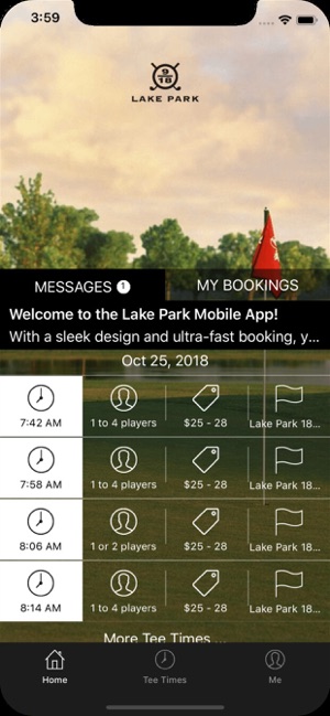 Lake Park Golf Club Tee Times(圖1)-速報App