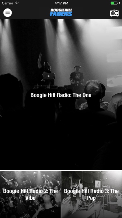 The Boogie Hill Faders App