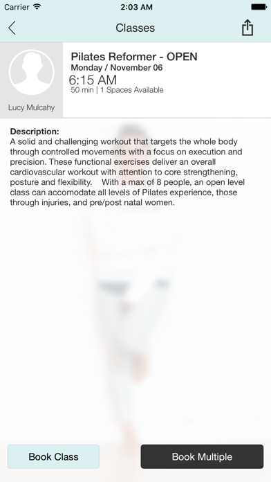 T Form Pilates screenshot 4