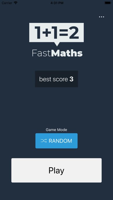 Fast Maths - Math Game screenshot 4