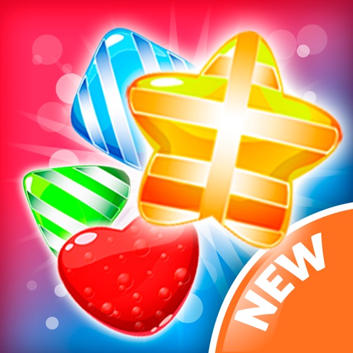Match 3 Sweet Lolly Candies HD Icon