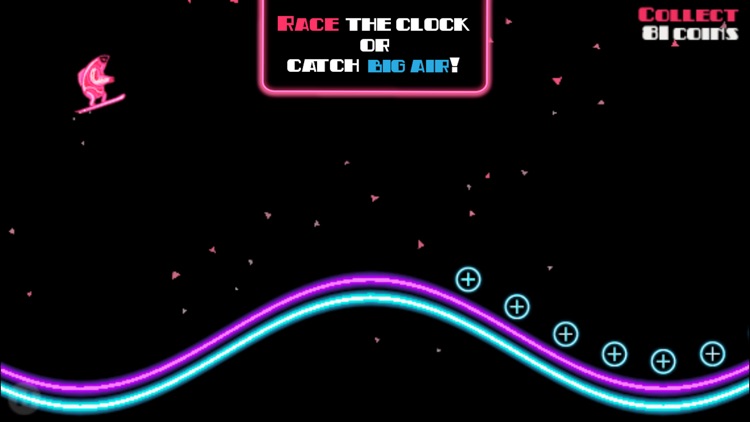 Ski On Neon - Top Flying Game!