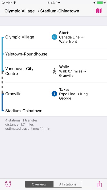 Vancouver Rail Map Lite screenshot-3