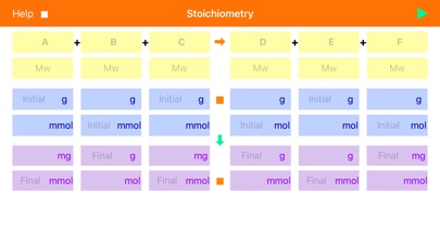 Stoichiometry screenshot 3