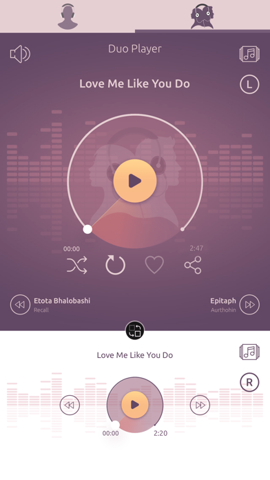 DuoPlayer: A Music Player screenshot 2